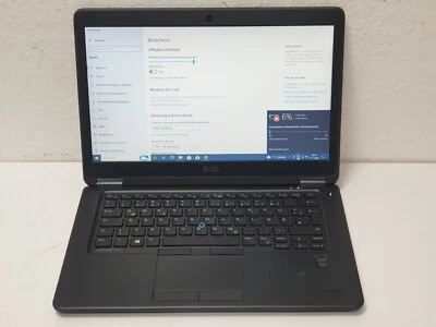DELL  E7450 i7-5600U 512GB SSD 16GB Notebook Laptop Win.10 14" für Schüler - Bild 1 von 4
