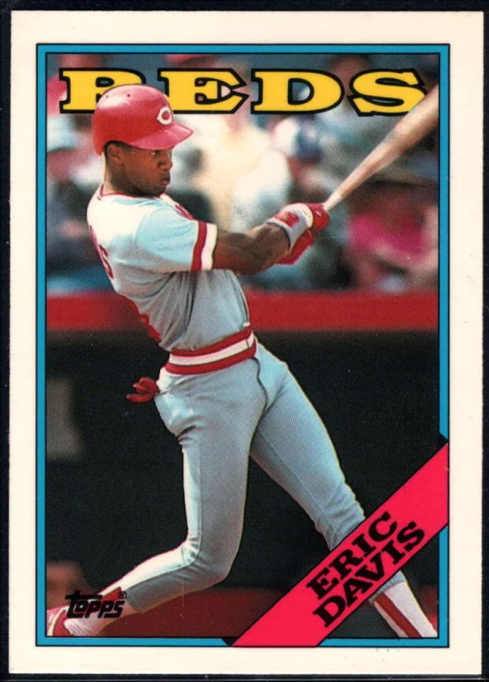 1988 Topps Tiffany #150 Eric Davis NM-MT Reds - Image 1 of 1