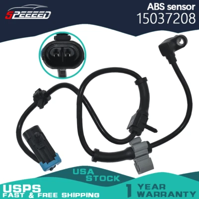 ABS Wheel Speed Sensor Front Left & Right 15037208 OEM for Chevy Silverado GMC Foto 1 de 4