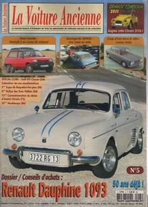 DAS ALTE AUTO 5 RENAULT DAUPHINE 1093 RENAULT 5 SECHSRÄDER LANCIA FULVIA - Bild 1 von 2