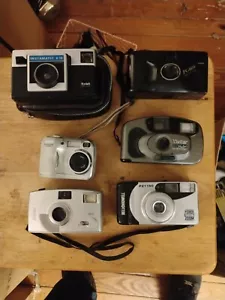Mixed Lot Of 6 Cameras, Untested - Picture 1 of 7