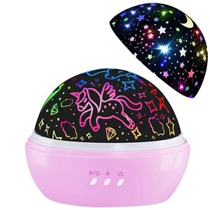 Night Light for Kids,Unicorn Night Light Star Projector Gifts for Kids Toddle... - Picture 1 of 7