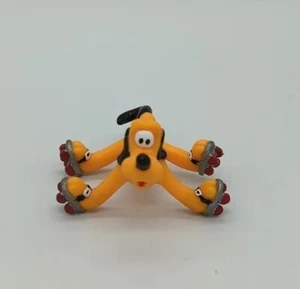 Vintage Disney Applause Pluto Roller Skates Falling PVC Figure - Picture 1 of 4