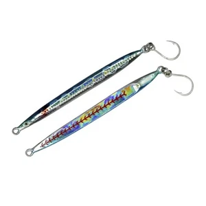 HTO Pathfinder Lure Sandeel Style Metal Lures - 18G / 90mm - Inline Single Hook - Picture 1 of 5