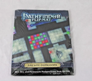 Paizo Pathfinder Maps Flip-Mat - Arcane Dungeon New Sealed 2013 - Picture 1 of 6