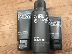 Clinique for men travel set face wash , cream shave , aloe shave new 🪒