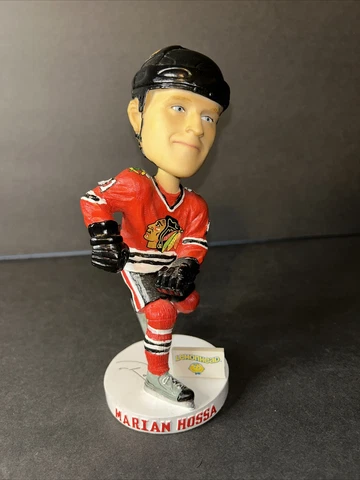 MARIAN HOSSA #81 Chicago BLACKHAWKS Hockey Bobblehead No Box or Stick Cover