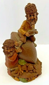 Tom Clark Clay Gnome Sculpture Split-T And Flex-D 1989 Item #5089 Edition #75 - Picture 1 of 12