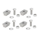 Bed Rail T Nut Set Stainless Steel Anti-rust High Strength Cleat Mounting 4 Sets