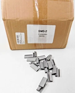 (1000-Pack)  Nifty 1/2 In. Metal Seals SMS2  For Polypropylene Strapping - Picture 1 of 5