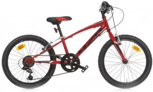 Fahrrad 20 MTB 420 Sport 1 Geschwindigkeit Rot für Junge Kind Dino Bikes - Bild 1 von 7