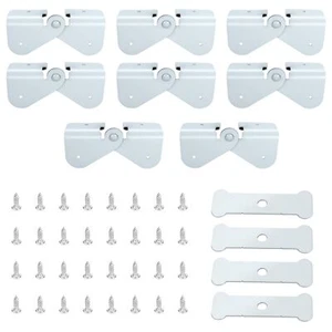 Gutter Zipper Hinges for Gutter Downspout Extension, Gutter Extension Hinge C... - Picture 1 of 6