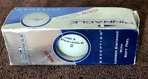 Pinnacle Exception #2 Golf Balls One Sleeve, 3 Balls Longer Distance  - Picture 1 of 3