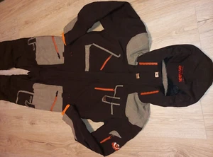 Austria Northland Ski Suit Challenge Brown/Orange Size L Mint - Picture 1 of 8