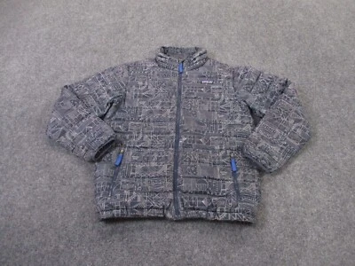 Patagonia Jacket Boy XL 14 Puffer Duck Down Sweater Aztec Print Outdoor 68245 - Image 1 of 4