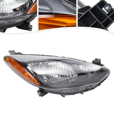 Halogen Headlight For 2011 2012 2013 2014 Mazda 2 Right Passenger Side MA2519144 - Image 1 of 4
