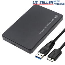 10pcs 2.5" SATA USB 3.0 Hard Drive Disk HDD SSD Enclosure External Laptop Case