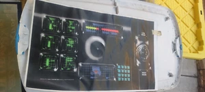 Panel de control Spyhunter Bally Midway Arcade superposición #37 - Imagen 1 de 3