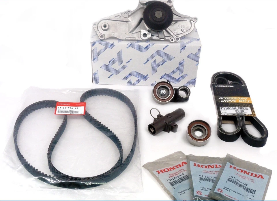 Kit de bomba de agua de correa de distribución genuina Aisin Koyo piezas de fábrica para Honda/Acura V6 Foto 1 de 4