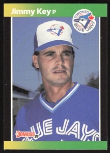 1989 Donruss Baseball's Best Jimmy Key #87 Toronto Blue Jays - Picture 1 of 2