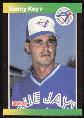 1989 Donruss Baseball's Best Jimmy Key #87 Toronto Blue Jays - Image 1 of 2