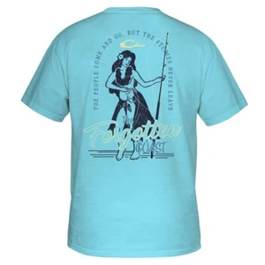 Drake Performance Fishing Hula Short Sleeve T-Shirt CHOOSE YOUR SIZE - Picture 1 of 1
