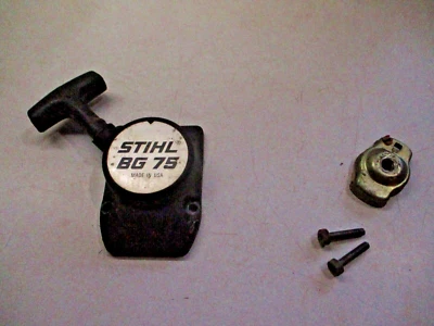 OEM STIHL BG75 HANDHELD BLOWER Recoil Pull Starter & Starter Pawl - Image 1 of 4