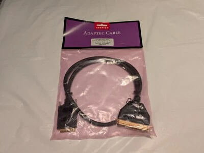 Adaptec ACK-68V-50LD-1M-T 68-PIN VHDCI TO 50-PIN Low Density Male, 1 Meter - Image 1 of 4