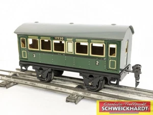 Märklin 17230 - Tin Plate escala 0 - Vagón de pasajeros 2 cl. verde SH215538 - Imagen 1 de 3