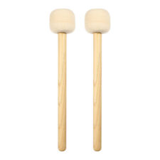  2 Pcs Wool Felt Drumstick & Percussion Accessories Marching Mallets