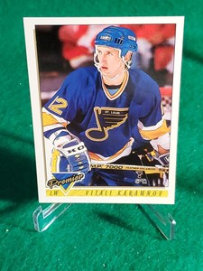 1993-94 Topps Premier Vitali Karamnov St. Louis Blues #292