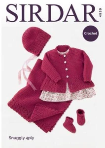 Sirdar Häkelmuster - Kuschelig 4 Ply, Babykleidung 4939 - Bild 1 von 2