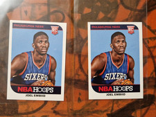 JOEL EMBIID 2014-15 Panini NBA Album Stickers European ROOKIE STICKER #52 LOT 2