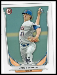 Bowman #BP73 2014 Jacob deGrom Prospects New York Mets radiocontrol novato - Imagen 1 de 2