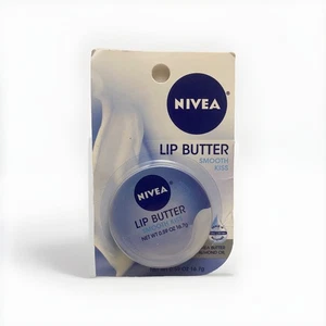 Nivea Lippenbutter Smooth Kiss Versiegelt Neu 0,59 Unzen - Bild 1 von 2