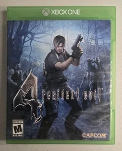 Xbox One Resident Evil 4 Capcom Game 2016 Artwork Damaged, Disc Near Mint - Picture 1 of 3