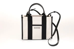 6830/BALENCIAGA Hardware small tote 6714022 NATURAL with SHULDER STRAP/TOTE BAG - Bild 1 von 8