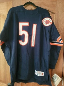 Dick Butkus Autographed Apparel #51 - Authenticated - Picture 1 of 9
