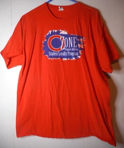 Jerzees Herren Tall XL Kurzarm T-Shirt Orange OZone Pioneer Leichtathletik Grafik - Bild 1 von 12