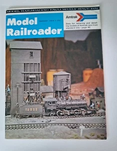 Model Railroader Magazine August 1974 - Picture 1 of 2