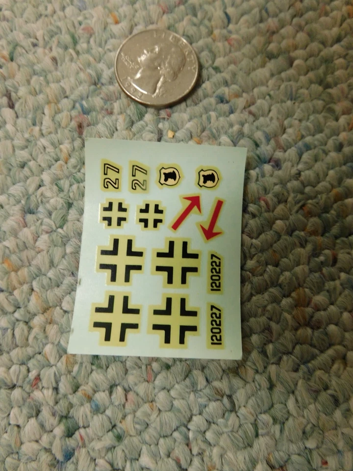 Lindberg  decals 1/72 Heinkel HE-162  L132 - Image 1 of 1