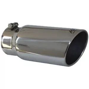 MBRP T5051 for Universal Tip 5 O.D. Angled Rolled End 4 Inlet 12 Length - Picture 1 of 12