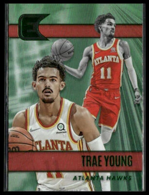 Trae Young #310 2021-22 Panini Chronicles Green Atlanta Hawks - Image 1 of 2