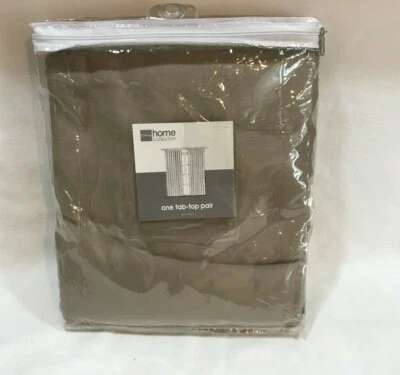  Mocha Color Curtain Window Panel  82 x 72 JCPenney Home Collection - Image 1 of 4
