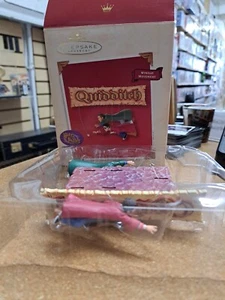 Harry Potter Quidditch Season Hallmark Keepsake Ornament 2002 Wind-up Movement - Picture 1 of 9