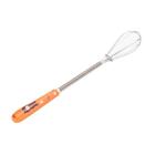 Stainless Steel Hand Egg Beater Manual Egg Stirring Whisk Rotary Kitchen Gadget