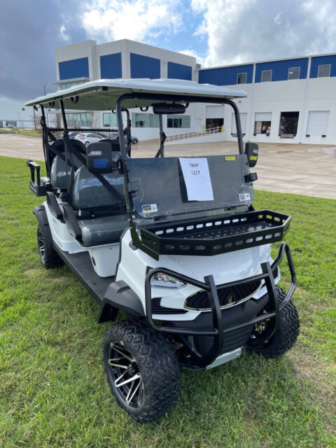 2020 Club Car Tempo Lithium Ion DELUXE STREET READY Golf Cart, Red & Black  - Winters Recreation