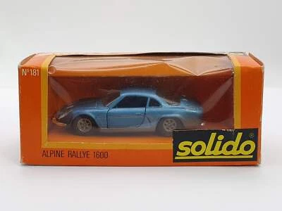Renault Alpine Rallye 1600 Solido 1/43 Con Scatola - Immagine 1 di 4