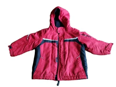 BOYS 4T ZERO XPOSURE RED WINTER COAT WITH HOOD - Image 1 of 4