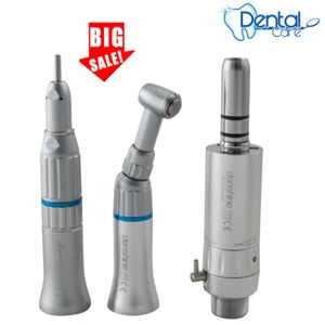 Denshine Dental Slow Low Speed Handpiece Contra Angle Air Motor 2 Hole E-type UK - Picture 1 of 11